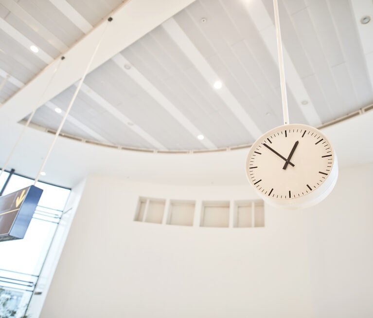 The airport terminal - abstract background.